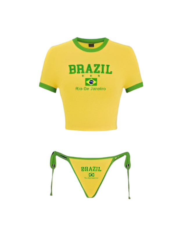 SET BRAZIL JAUNE & VERT