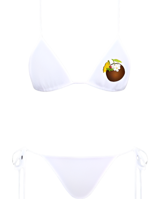 SET BIKINI Assinie COCOBEACH BLANC